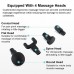 Handheld Massage Gun Deep Tissue Muscle Neck Back Massager for Muscle Therapy Pain Relief with 4 Massage Heads - Black	